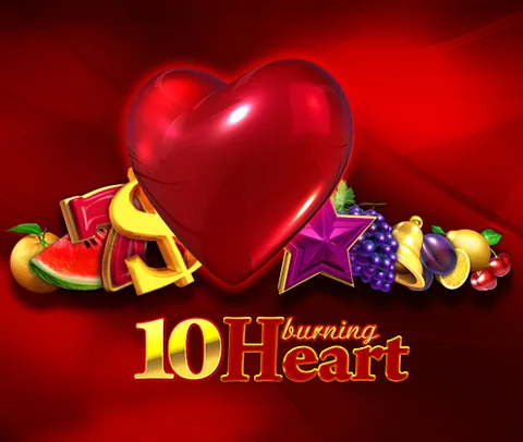 10 Burning Heart oyununun kapak görseli