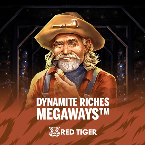 Dynamite Riches Megaways oyununun kapak görseli