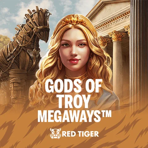 Gods of Troy Megaways oyununun kapak görseli